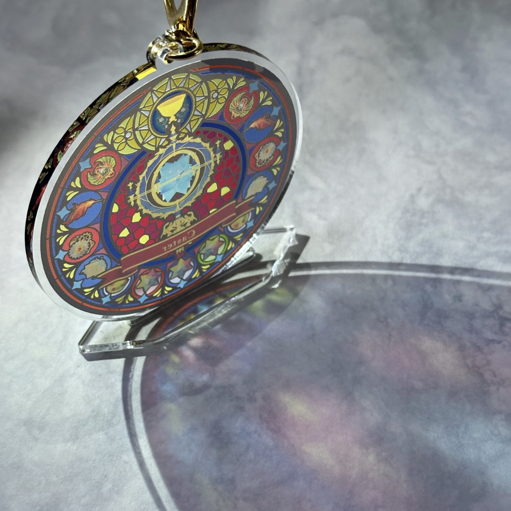 レオナルド・ダ・ヴィンチ/FGO ステンドグラス風アクリルキーホルダー