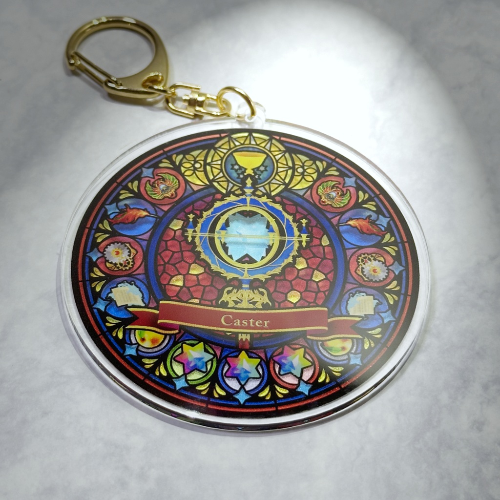 レオナルド・ダ・ヴィンチ/FGO ステンドグラス風アクリルキーホルダー