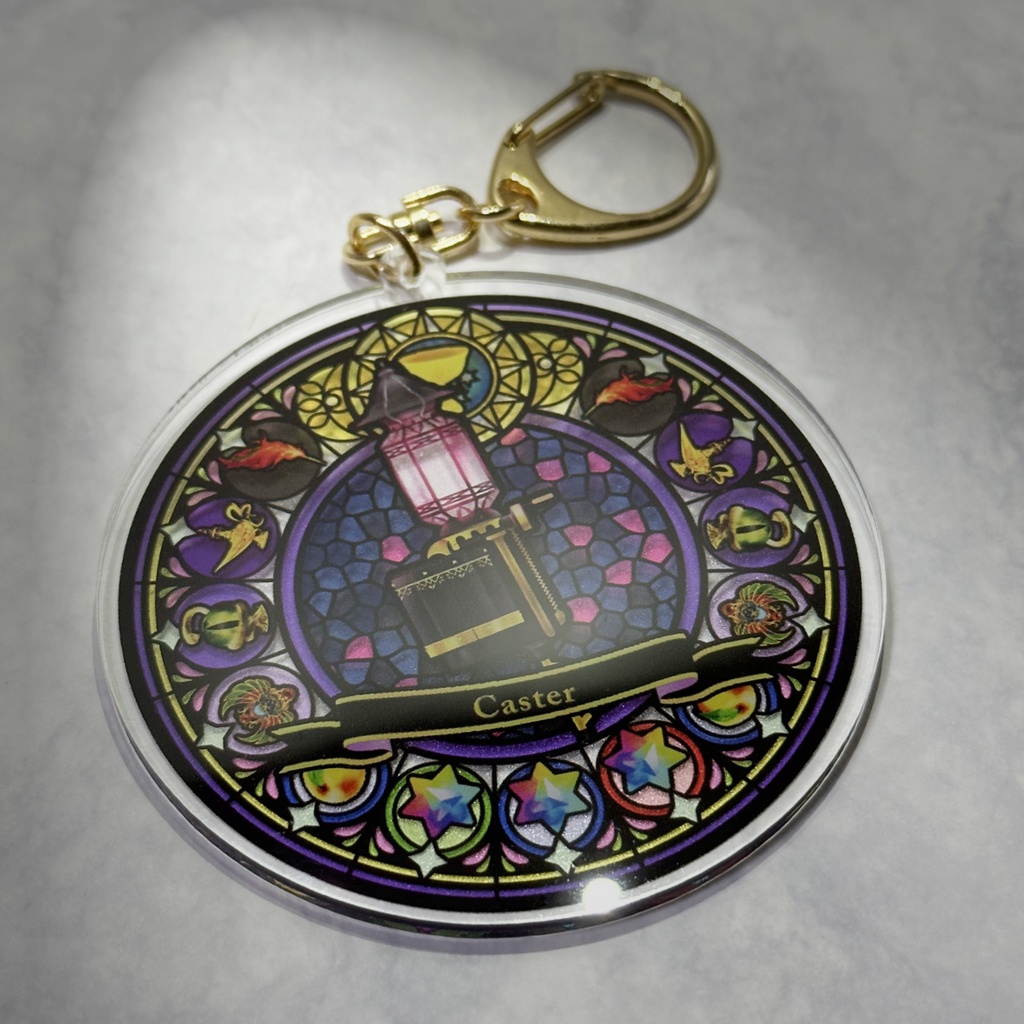 シェヘラザード(不夜城のキャスター)/FGO ステンドグラス風アクリルキーホルダー