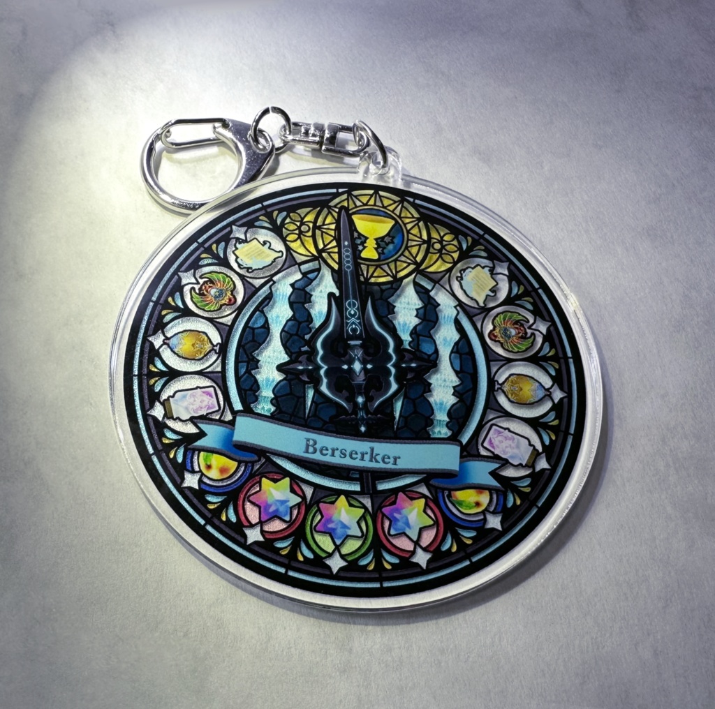 モルガン・ル・フェ/FGO ステンドグラス風アクリルキーホルダー