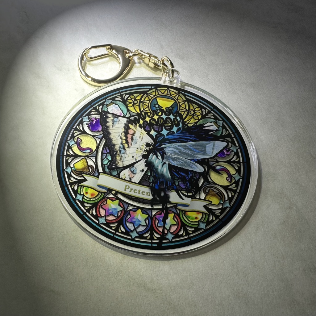 オベロン・ヴォーティガーン/FGO ステンドグラス風アクリルキーホルダー