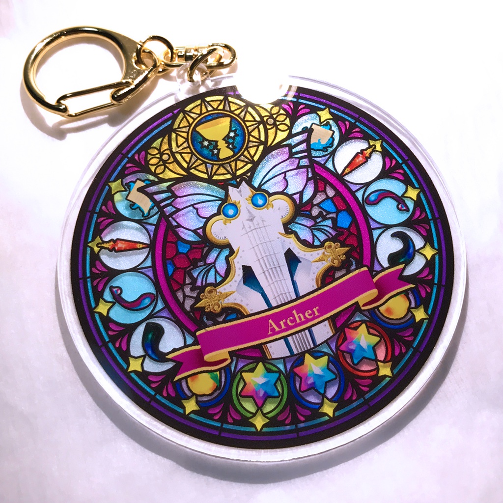 ジェームズ・モリアーティ(新宿のアーチャー)/FGO ステンドグラス風アクリルキーホルダー
