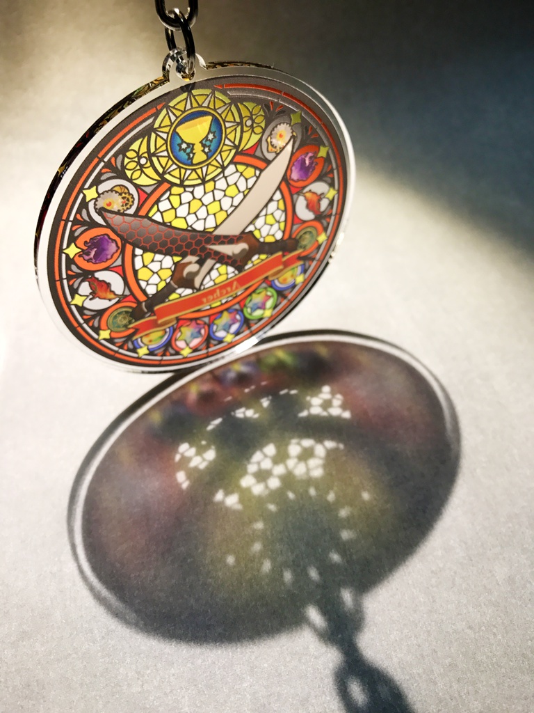 エミヤ(弓)/FGO ステンドグラス風アクリルキーホルダー