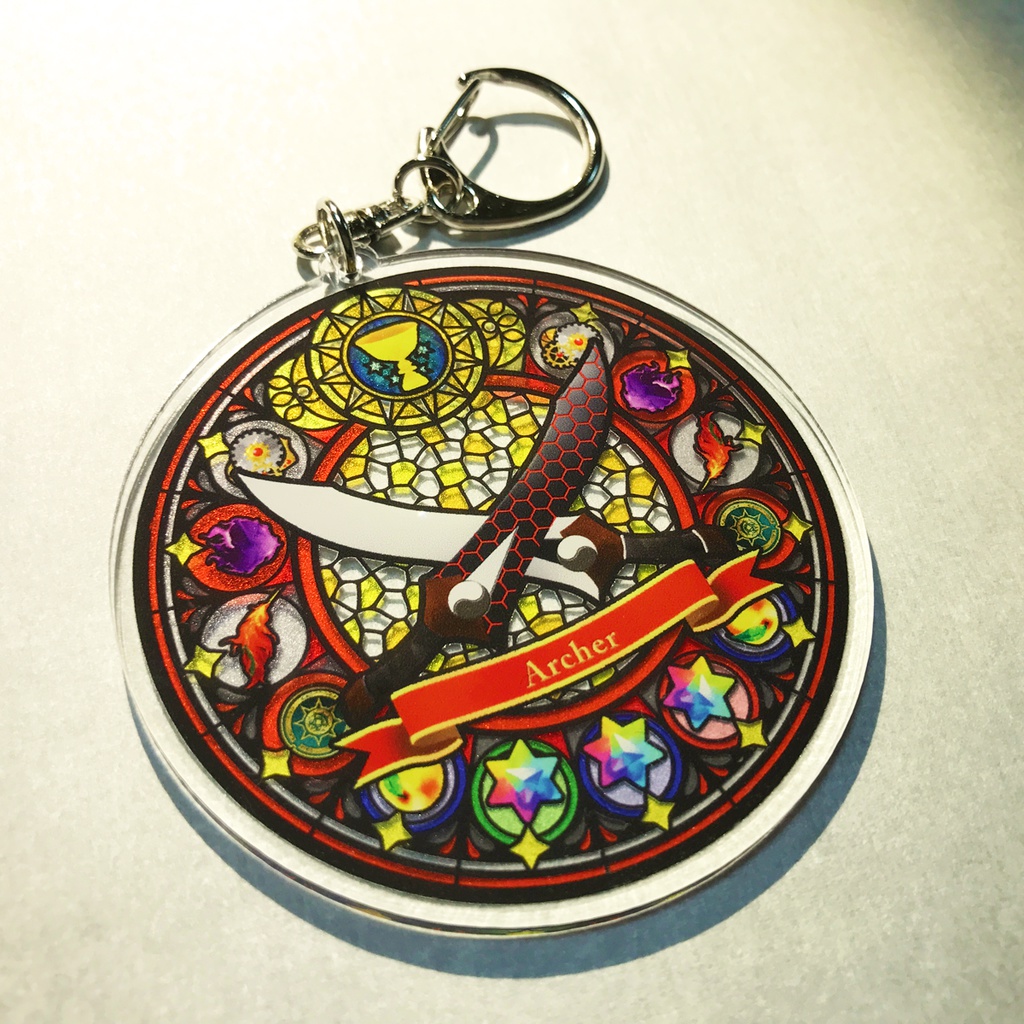 エミヤ(弓)/FGO ステンドグラス風アクリルキーホルダー