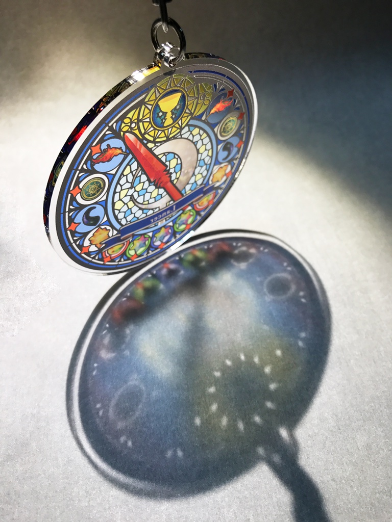 クー・フーリン(槍)/FGO ステンドグラス風アクリルキーホルダー