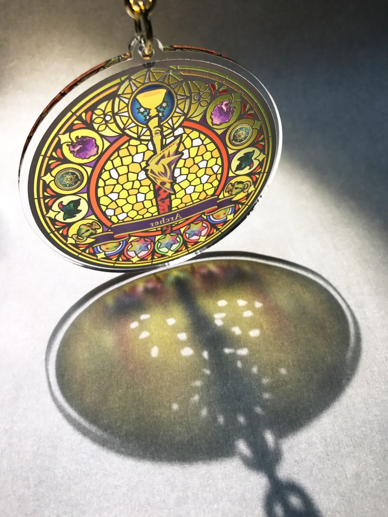 ギルガメッシュ(弓) ステンドグラス風アクリルキーホルダー