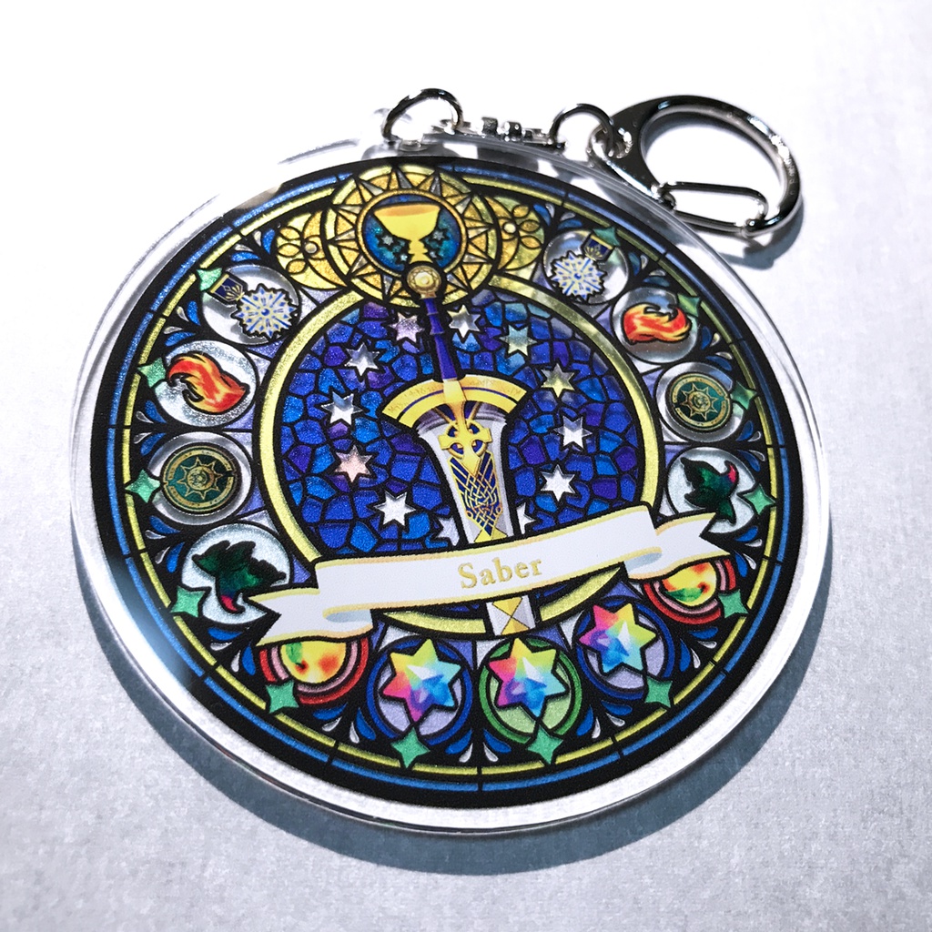 アーサー・ペンドラゴン(プロトセイバー)/FGO ステンドグラス風アクリルキーホルダー