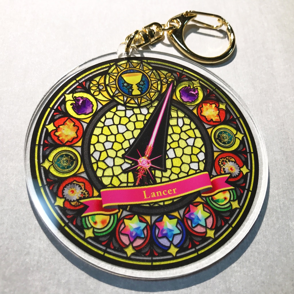 カルナ/FGO ステンドグラス風アクリルキーホルダー