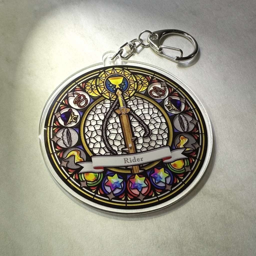 マンドリカルド/FGO ステンドグラス風アクリルキーホルダー