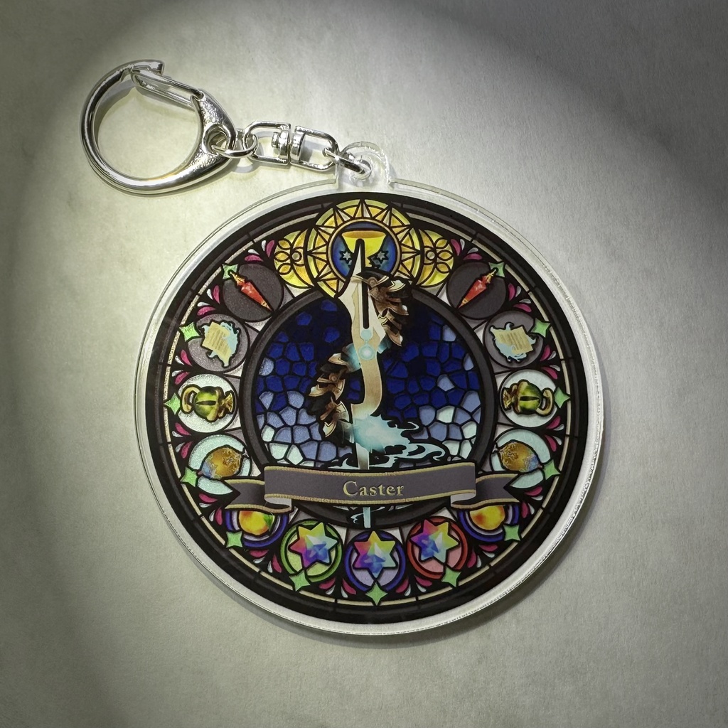 アスクレピオス/FGO ステンドグラス風アクリルキーホルダー