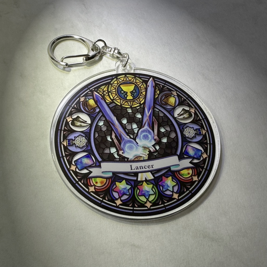 メリュジーヌ/FGO ステンドグラス風アクリルキーホルダー