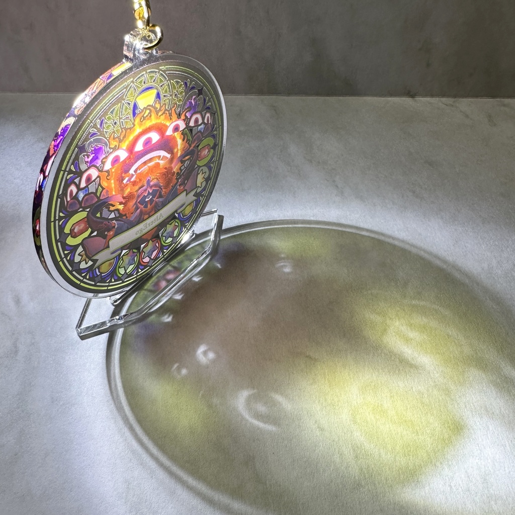 蘆屋道満/FGO ステンドグラス風アクリルキーホルダー