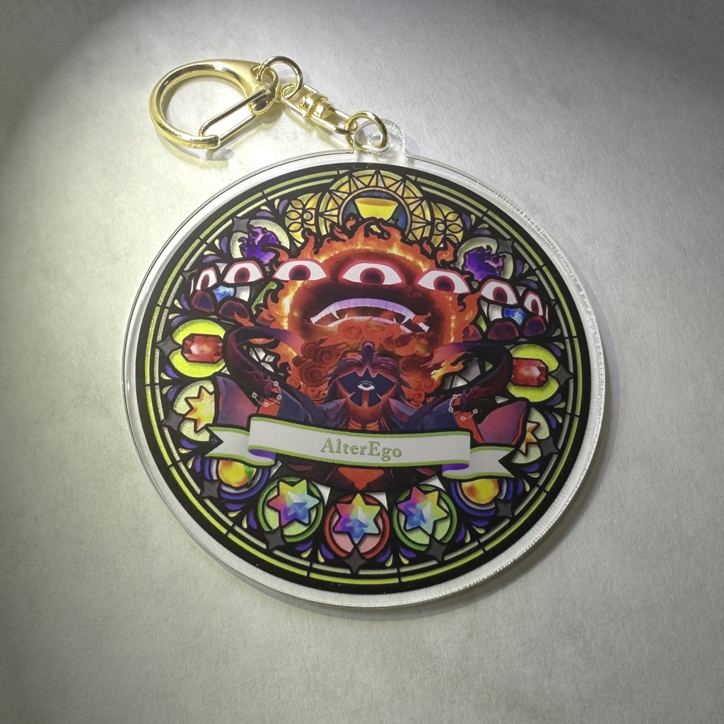 蘆屋道満/FGO ステンドグラス風アクリルキーホルダー