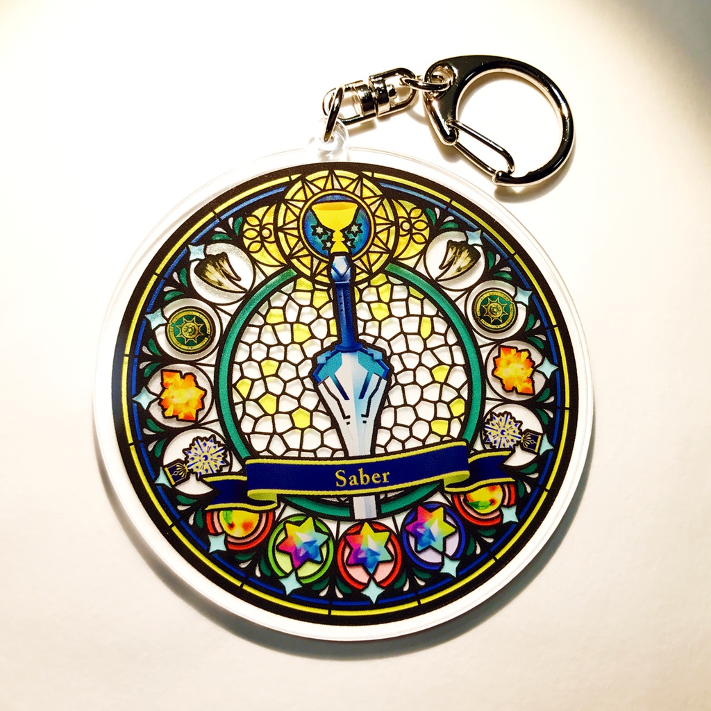 ガウェイン/FGO ステンドグラス風アクリルキーホルダー