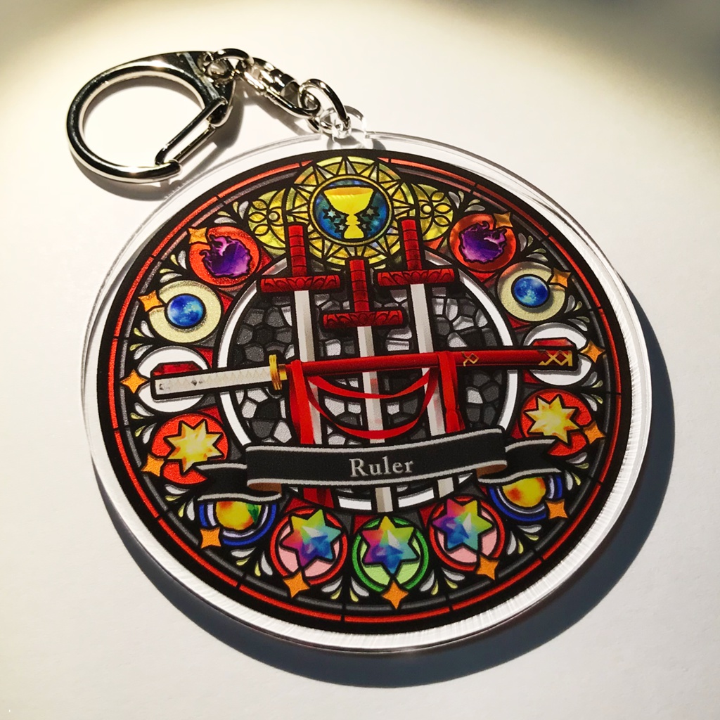 天草四郎/FGO ステンドグラス風アクリルキーホルダー