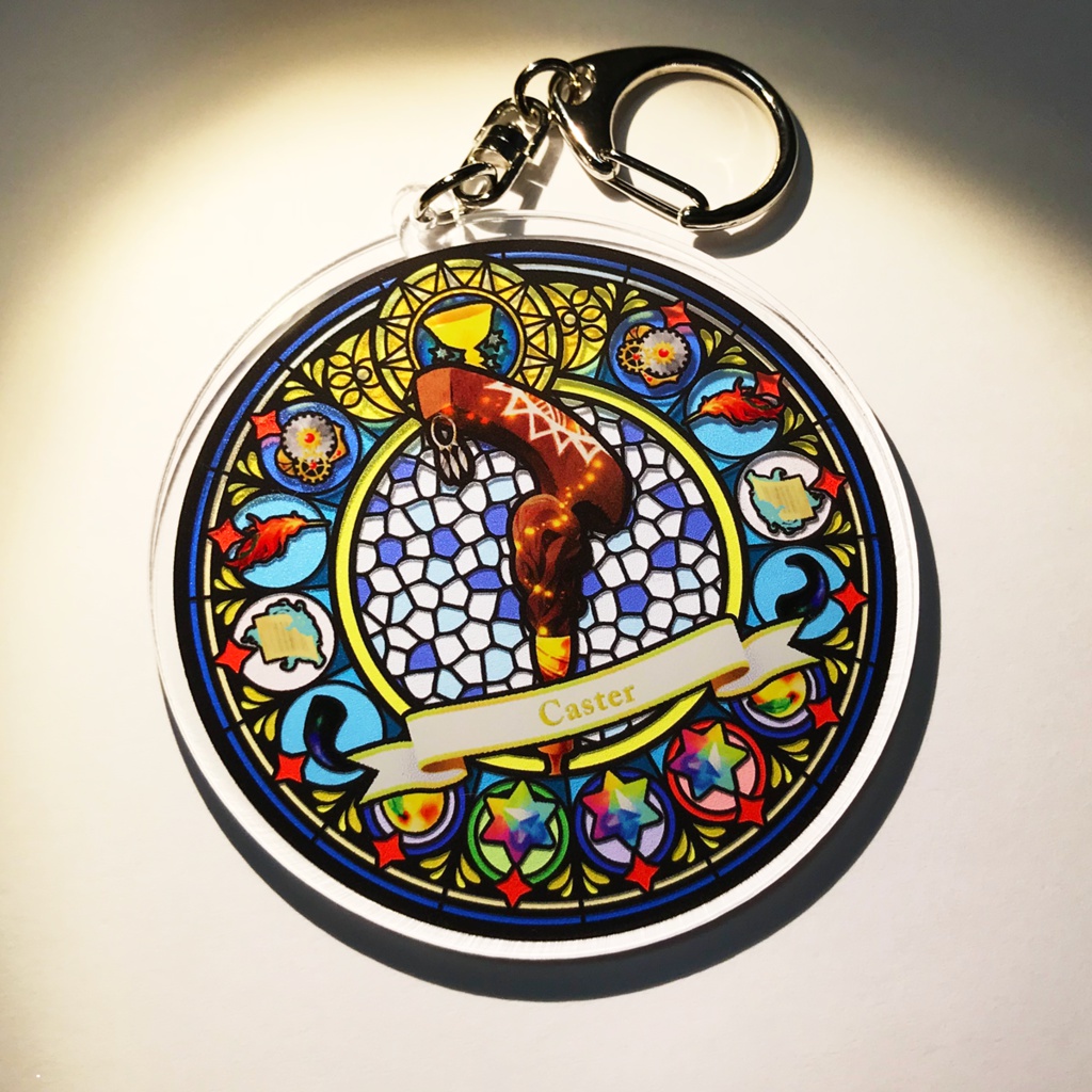 クー・フーリン(術)/FGO ステンドグラス風アクリルキーホルダー