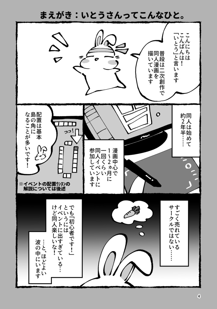 漫画って楽しいな!ーいとうさんの同人日記①ー