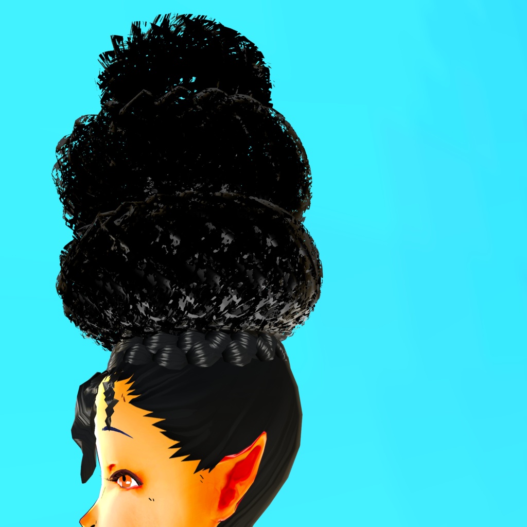 Beehive (VRoid Hair Preset Beta and Stable)