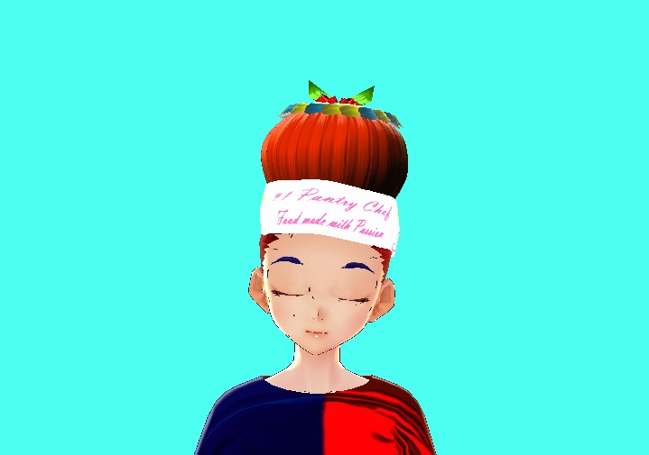 Pudding Hat (VRoid Hair Preset Beta and Stable)