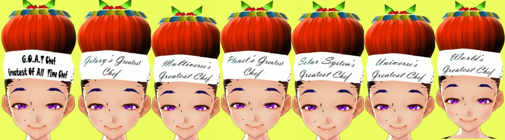 Pudding Hat (VRoid Hair Preset Beta and Stable)