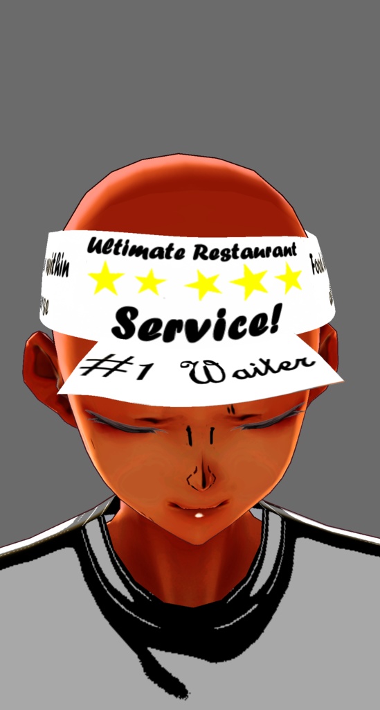 Chef Cap (VRoid Hair Preset Beta and Stable)