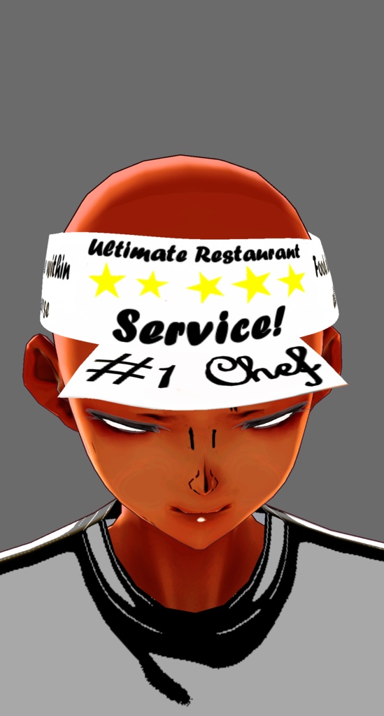 Chef Cap (VRoid Hair Preset Beta and Stable)