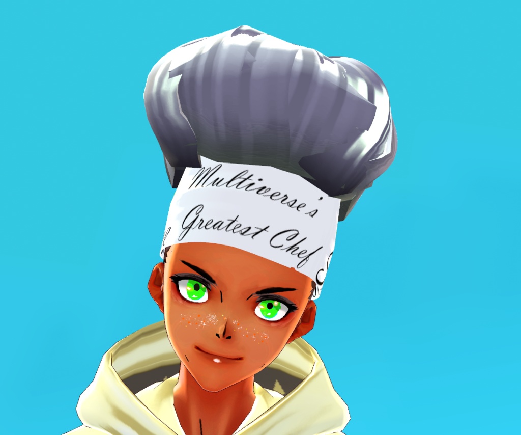 Chef Hat (VRoid Hair Preset Beta and Stable)