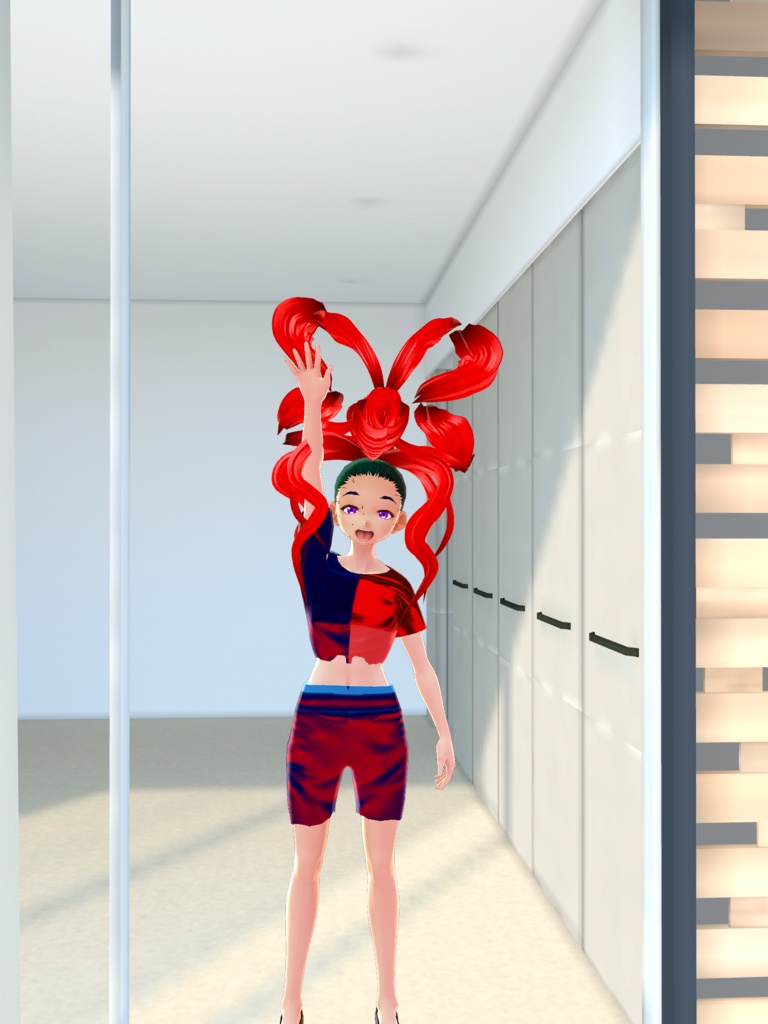 Giant Bow (VRoid Hair Preset Beta and Stable)