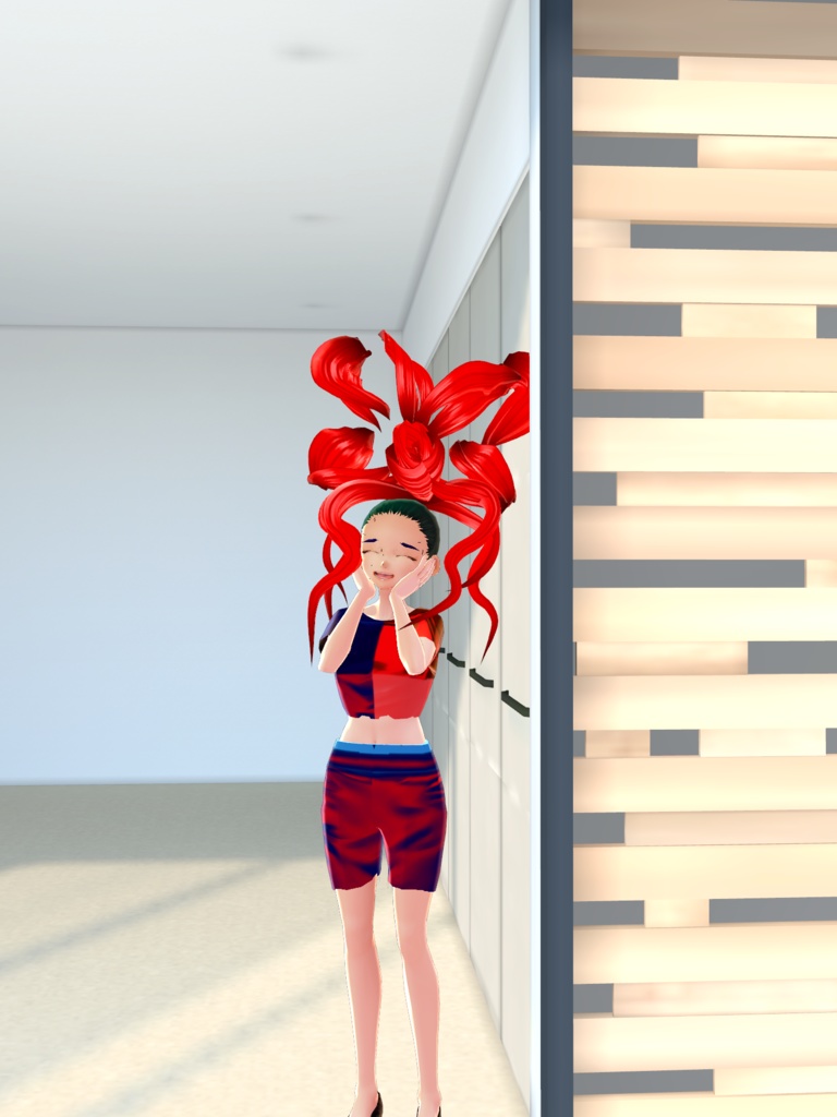 Giant Bow (VRoid Hair Preset Beta and Stable)