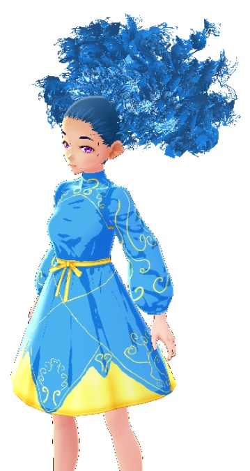 12 Curly Hair Texture Bundle (VRoid Hair Texture Beta)