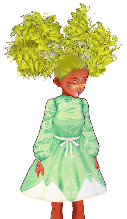 12 Curly Hair Texture Bundle (VRoid Hair Texture Beta)