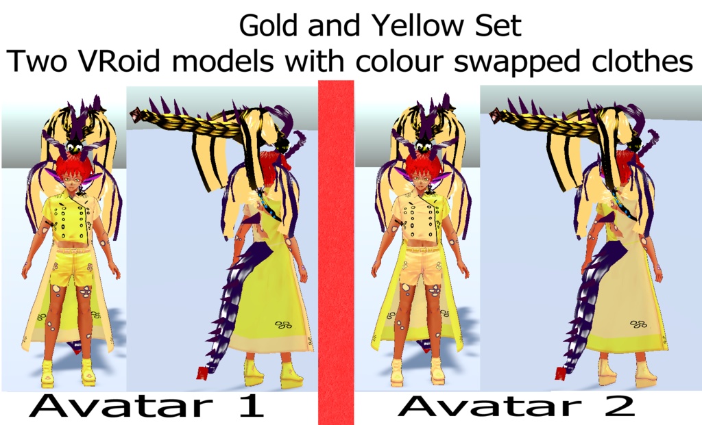 Wyatt Male Dragon Tamer Avatar (VRoid Avatar 3D Model)