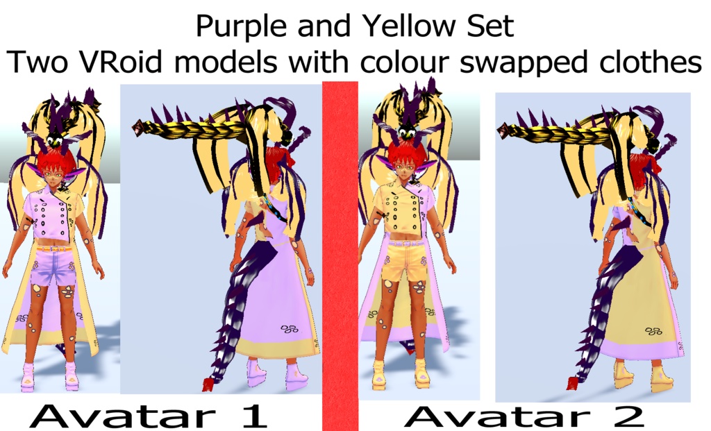 Wyatt Male Dragon Tamer Avatar (VRoid Avatar 3D Model)