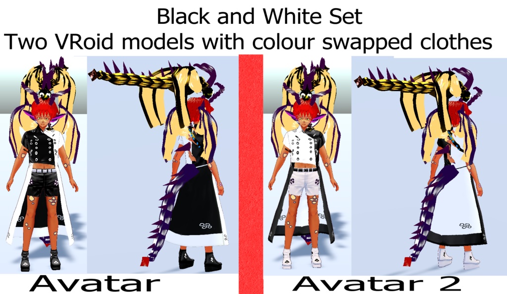 Wyatt Male Dragon Tamer Avatar (VRoid Avatar 3D Model)