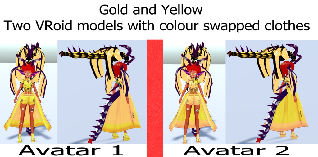 Hope Female Dragon Tamer Avatar (VRoid Avatar 3D Model)