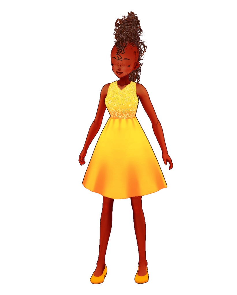 Dress Texture Outfit (VRoid)