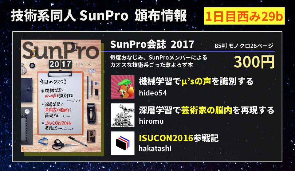 SunPro会誌 2017