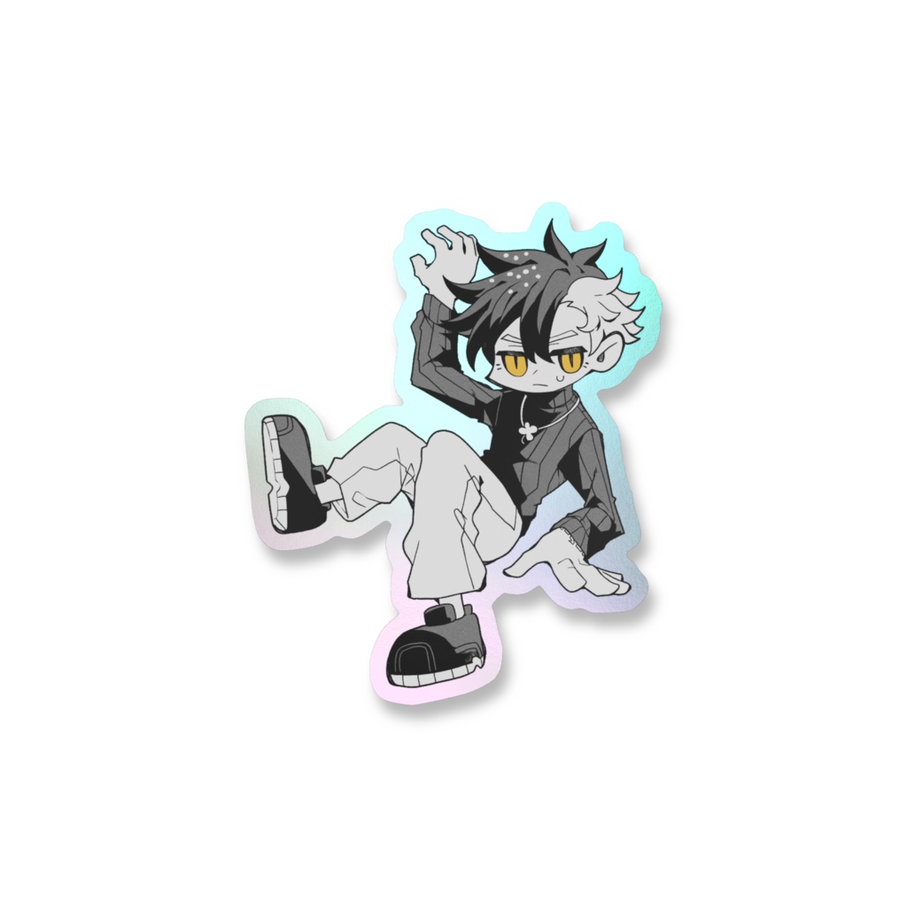 四海紫郎 オーロラステッカー