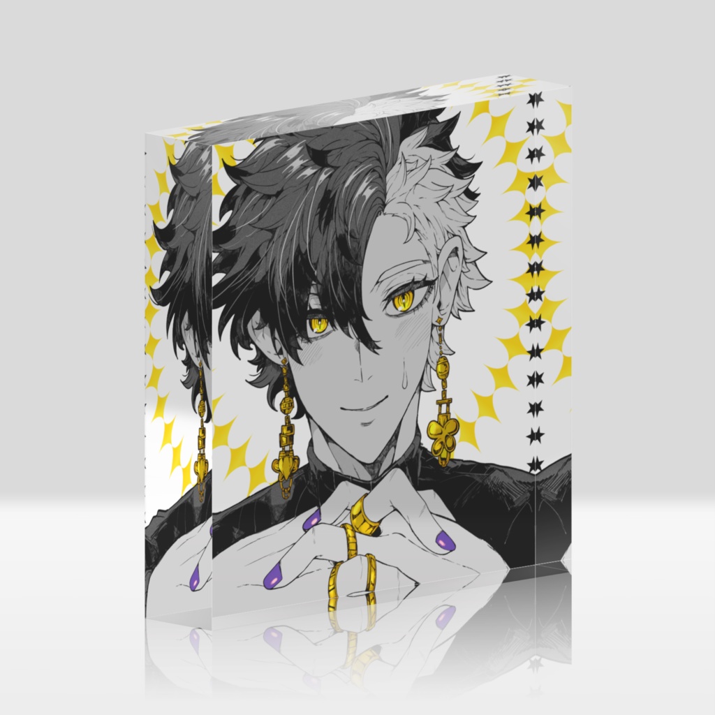 四海紫郎 アクリルブロック