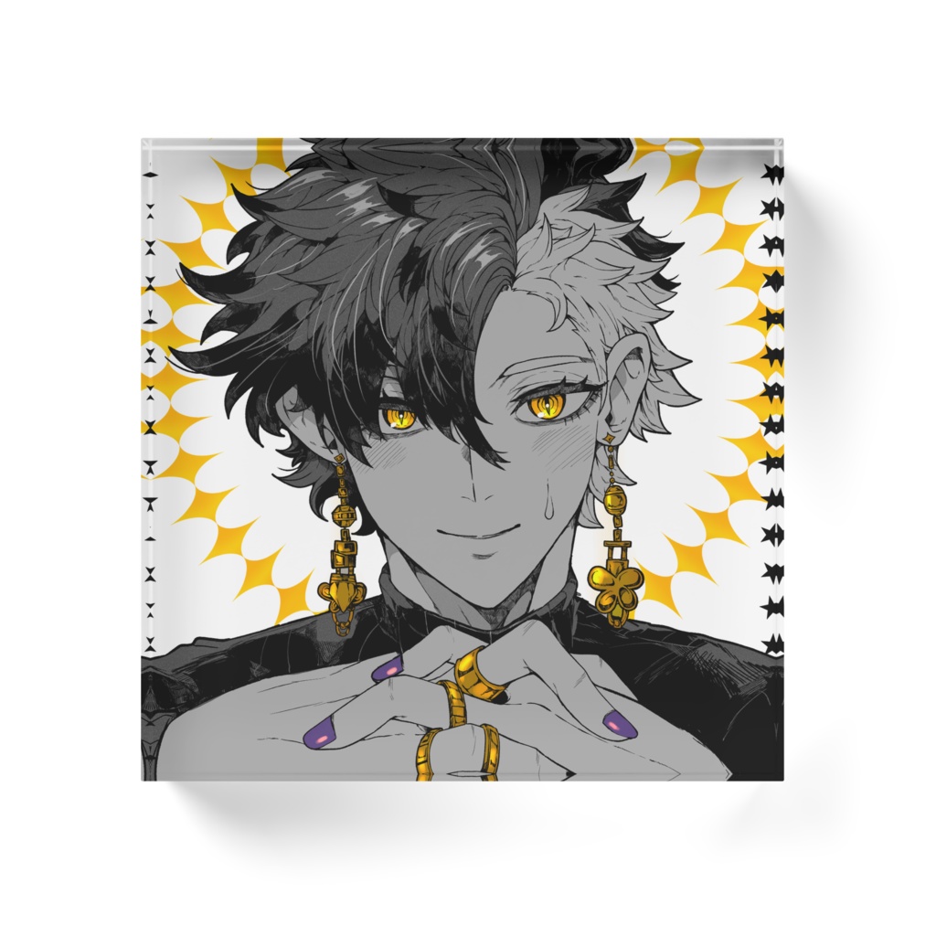 四海紫郎 アクリルブロック