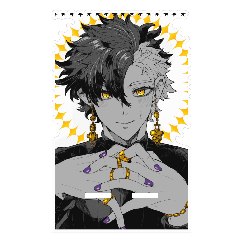 四海紫郎 アクリルスマホスタンド