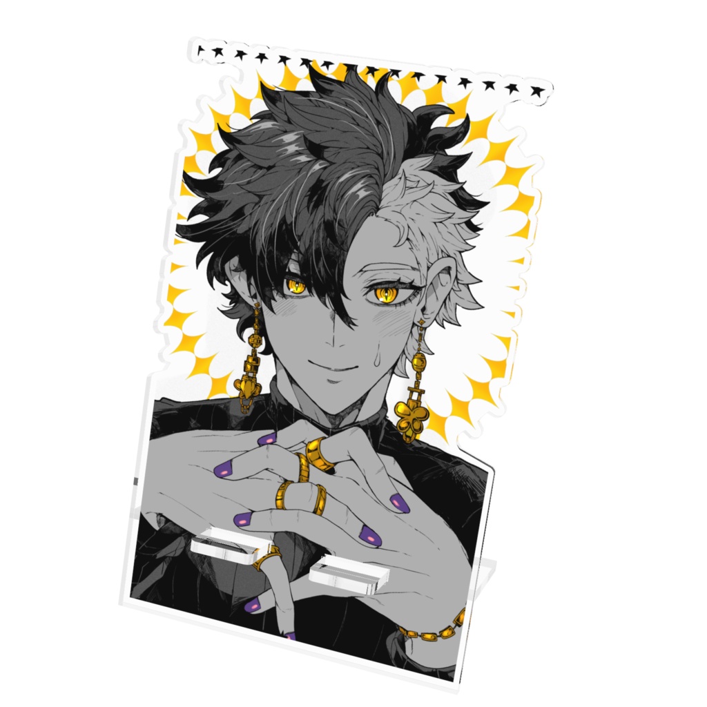 四海紫郎 アクリルスマホスタンド