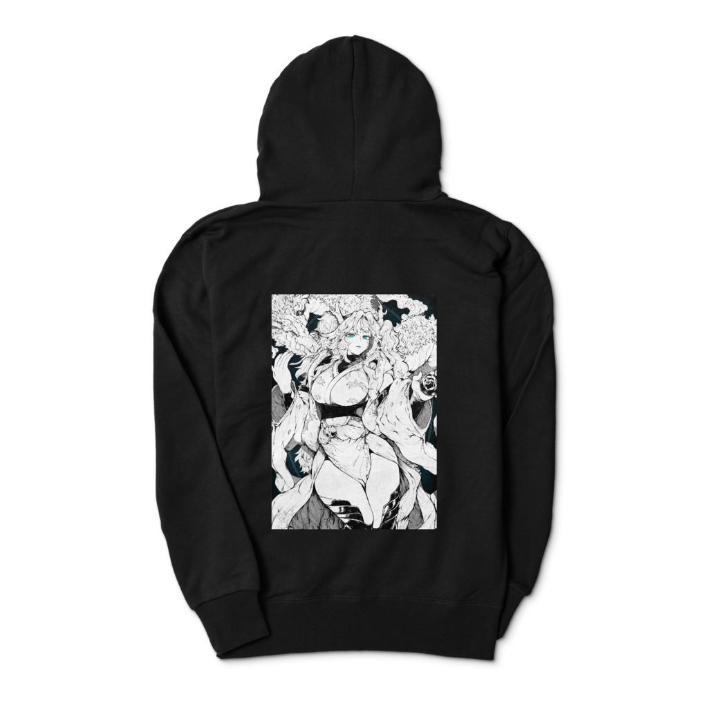 四海紫郎 パーカー ブラック