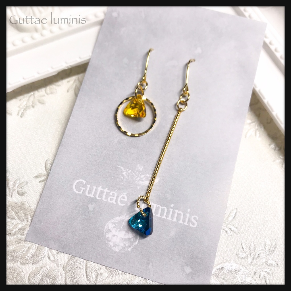 頒布終了・三日月宗近イメージピアス(イヤリングへ変更可能です