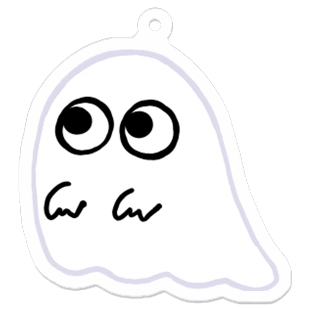 深目子アクリルキーホルダー(目玉ちゃん)