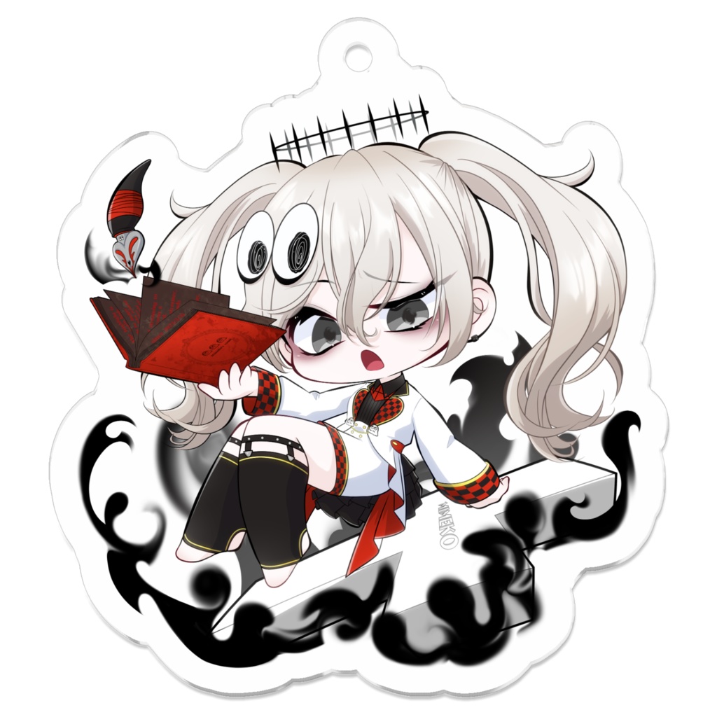 深目子アクリルキーホルダー(不思議の国)