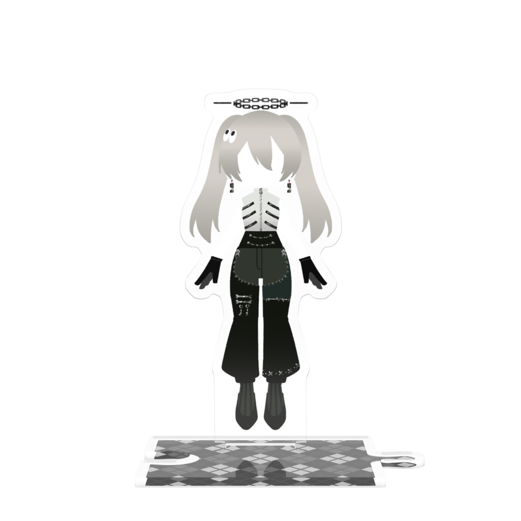 深目子つながるアクスタ(衣装デザインコートなし-表)