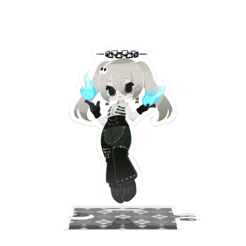 深目子つながるアクスタ(オリジナル衣装ミニキャラコートなし)