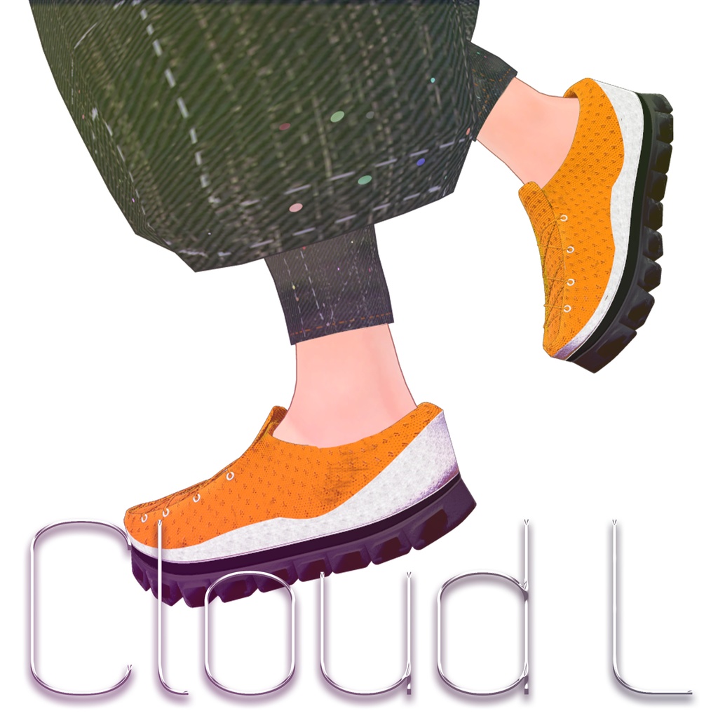 - LLook - Cloud L Sneaker 【VRC想定】