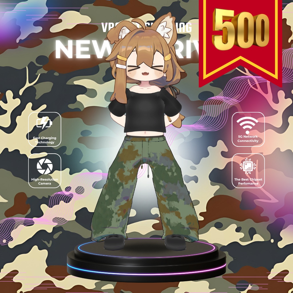 かもふれんず『まめひなた、キプフェル+まめフレンズ専用衣装』